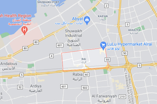 للبيع قسيمة صناعية في الري